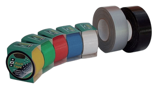 Водостійка клейка стрічка PSP Duck tape 38 мм х 5 м - Чорна