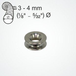 Коуш титановий Clamcleat - &Oslash;7 мм - 10 шт