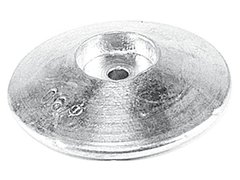 Алюминиевый анод пера руля круглый - Ø90 мм, 0,27 кг