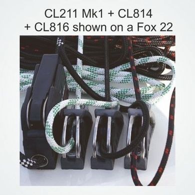 Направляющая Clamcleat CL816 для стопоров CL203, CL211-I, CL236