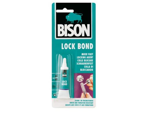 Клей Bison Lock Bond - 6 мл - 12 шт