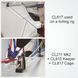 Направляющая Clamcleat CL817 для стопора CL211MK2