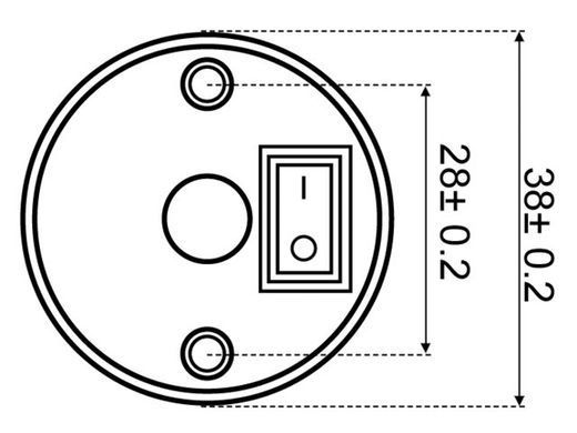 Приліжковий LED світильник Talamex 2W