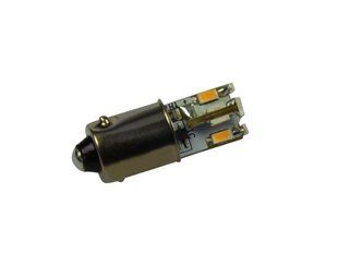 Лампа LED 12xSMD - BA9s, білий теплий 2700K &Oslash; 10,5 x 25,5 мм