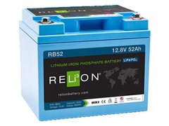 Акумулятор Relion RB52 12V 52Ah 665 Wh