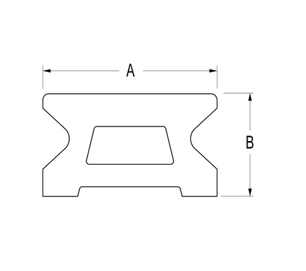 Напрямна щогли Ronstan Series 19 Ball Bearing, 2 м