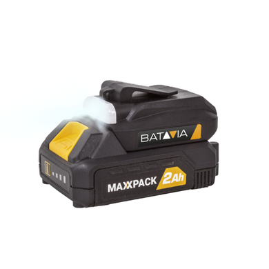 18V USB ЗП з фонарем Batavia (без АКБ та ЗП)