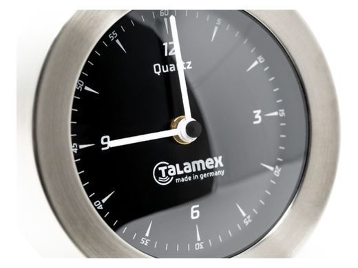 Настінний судновий годинник Talamex 100 мм - Чорний