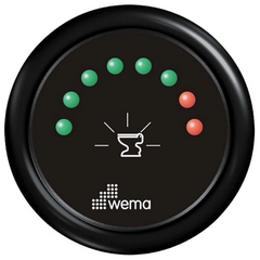 Покажчик рівня стічних вод LED WEMA чорний