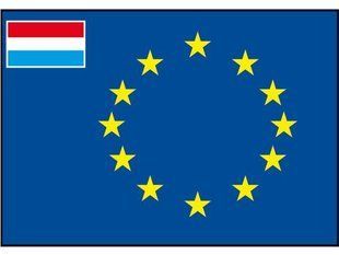 Прапор Європи/Нідерландів, 20х30 см