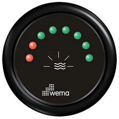 Покажчик рівня води LED WEMA чорний