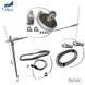 Закрутка для солнцезащитных парусов Facnor FXS 90 Complete Kit
