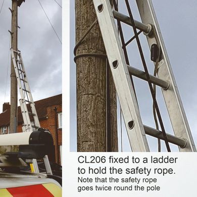 Стопор латеральний Clamcleat CL206 Lateral Правий борт