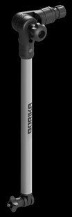 Держатель датчика эхолота (L - 400 мм) для установки вдоль борта black/aluminum Ft300-90