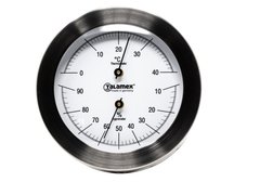 Термометр/Гигрометр Talamex 100 мм - Нержавеющая сталь