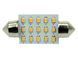 Лампа LED 15xSMD - Festoon, тёплый белый 3000K &Oslash; 16 x 42 мм