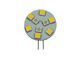 Лампа LED 9xSMD - G4, тёплый белый / красный 3000K/623Nm &Oslash; 30 мм