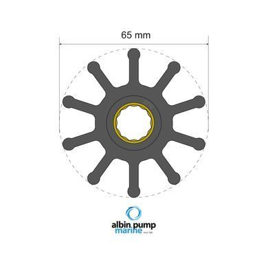 Крильчатка Albin Premium Impeller &Oslash;65,0 мм PN 06-02-023