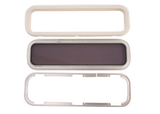 Іллюмінатор Lewmar New Std Fixed Portight Size 4 Smoked / White