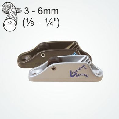 Стопор с роликом Clamcleat CL236 Mk1 Racing Junior - 10 шт