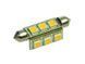 Лампа LED 9xSMD - Festoon, тёплый белый 3000K &Oslash; 17 x 13 х 42 мм