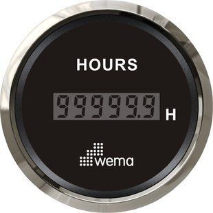Указатель моточасов WEMA Silverline - Чёрный