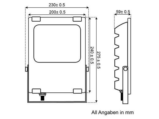 Лампа спрямованого світла Talamex 10W