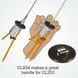 Стопор Clamcleat CL253 для трапеции и оттяжки