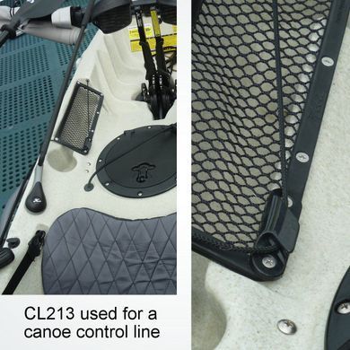 Стопор Clamcleat CL213 Fine Line Правий борт - 10 шт