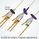 Стопор Clamcleat CL253AN Trapeze & Vang Cleat