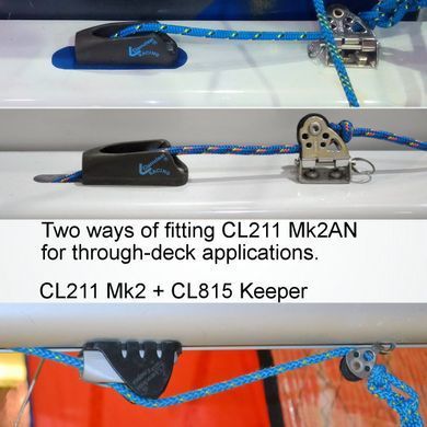 Стопор Clamcleat CL211 MK2 Racing Junior Mk2 - 10 шт