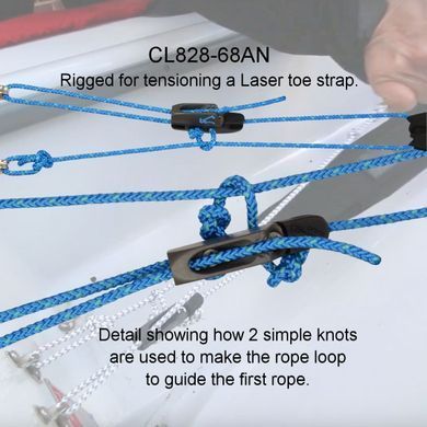 Стопор Clamcleat CL828-68 Aero з CL268 Racing Micros