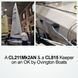 Стопор Clamcleat CL211 MK2 Racing Junior Mk2 - 10 шт